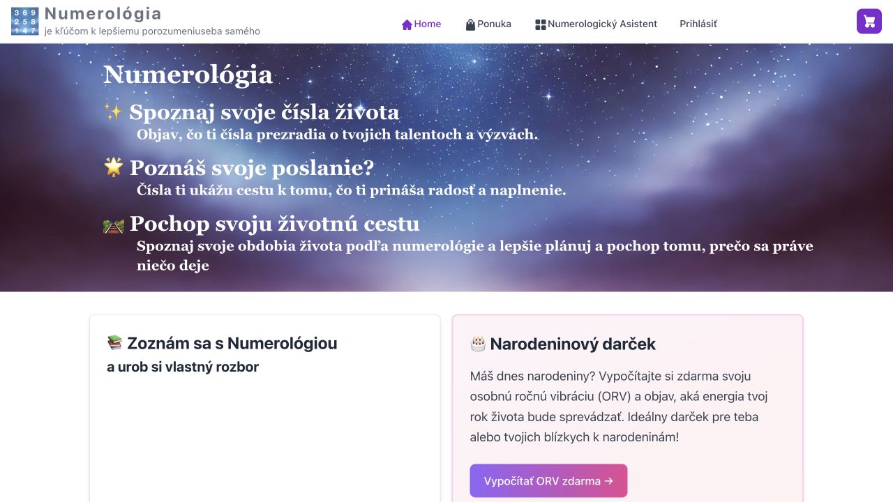 Numerologický asistent